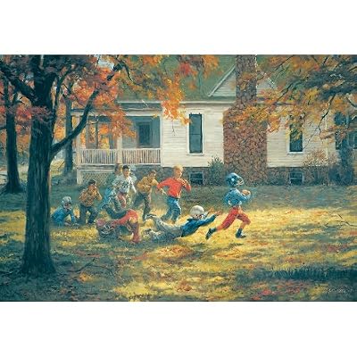 Fall Football 500pc Jigsaw Puzzle by Andy Thomas