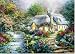 Jumbo Puzzle - Cottage Retreat 1000 piece puzzle