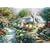 Jumbo Puzzle - Cottage Retreat 1000 piece puzzle