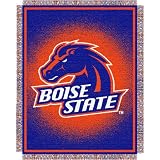 Boise State Broncos NCAA Triple Woven Jacquard Throw (019 Focus) (48x60 )