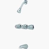 Globe Union 52302CP Do it Best 3-Handle Tub And Shower Faucet