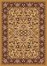 Pastiche Abadan Spice Gold Traditional 7.7 SQUARE Area Rug