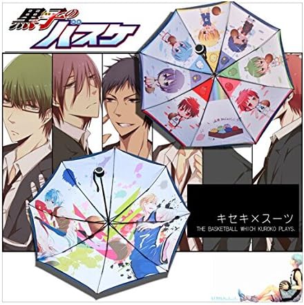 Japanese Anime The Basketball which Kuroko Plays Folding Umbrella Ghibli Cosplay Ultral