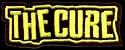 The Cure - Yellow Logo on Black - Embroidered Iron On or Sew On Patch