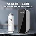 Waterdrop TSCT Under Sink Water Filter, Replacement for Waterdrop TSU-W, TSC 3-Stage Ultra-Filtration Under Sink Water Filter System