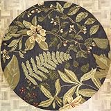 IMAGE OF 6'0 x 6'0 Handmade Tufted Modern New Area Rug From India - 62803