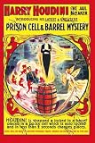 Art Poster, Harry Houdini - The Jail Breaker - 18.75 x 27.5