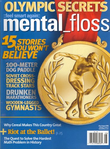 Mental Floss, July/August 2008 Issue