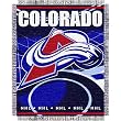 Colorado Avalanche NHL Triple Woven Jacquard Throw (019 Series) (48x60")"
