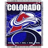 Colorado Avalanche NHL Triple Woven Jacquard Throw (019 Series) (48x60)