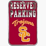 USC Trojans Reserved Parking Sign