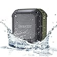 [Best Outdoor&Shower Bluetooth Speaker Ever] Omaker M4 Portable Bluetooth 4.0 Speaker with 12 Hour Playtime for Outdoors/Shower (Army Green)