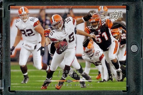2008 Upper Deck #40???? Joshua Cribbs - Cleveland Browns - NFL Trading Cards in a Protective Display Case!