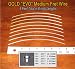 Guitar Fret Wire - GOLD Medium/Low Gauge - Six Feet