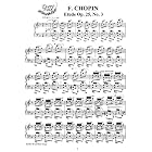 Buy Chopin Etude Op. 25 No. 3: Instantly download and print sheet music by  Chopin