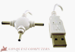 Childrens Toyshop  Electronics : USB to 3 WAY DC Jack Plug