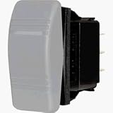 Blue Sea 8221 Switch Contura Dpdt - Electrical Components - Blue Sea System