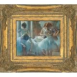 Dancers at Rest Framed Art Mini by Edgar Degas - 14.5x16.5