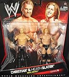 HEATH SLATER & CHRISTIAN - WWE 2-PACKS 9 WWE TOY WRESTLING ACTION FIGURES