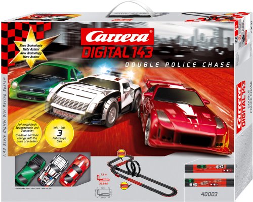 Carrera Digital 143 Double Police Chase Set