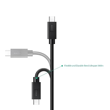 KABEL AUKEY CB-CD3 USB 3.0 to USB-C dł. 2m