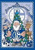 Schalke 04 Bundesliga Adventskalender mit Alpenmilchschokolade Model 2011