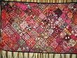 Red Pink Wall Decor Gujarati Wall Hanging Throw Patchwork Tapestry