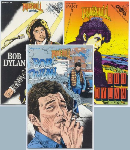 Bob Dylan Complete 3 Part Set (Rock n' Roll Comics, 50, 51 and 52)