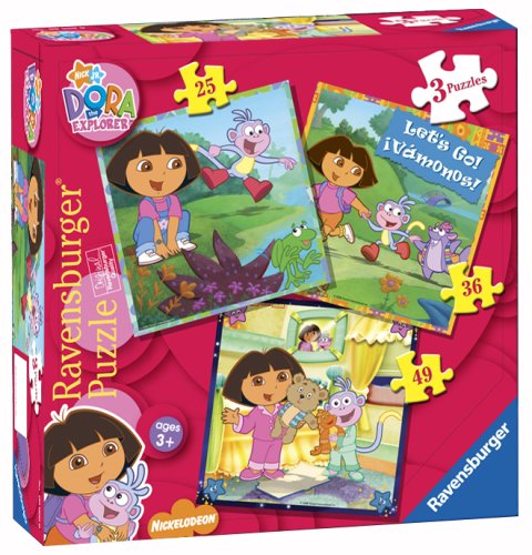Ravensburger Dora the Explora 3 in a box