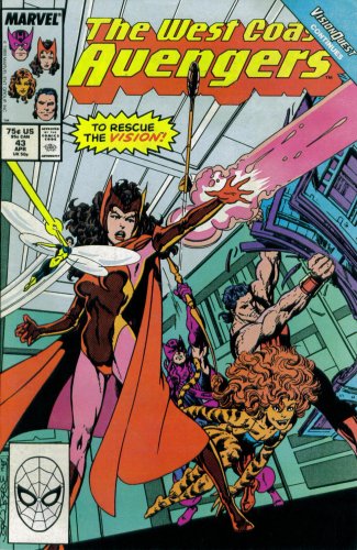 The West Coast Avengers #43 : Vision Quest (Marvel Comics)
