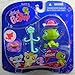Littlest Pet Shop Assortment 'A' Series 3 Collectible Figure Turtle with Hats