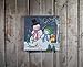 Ohio Wholesale Radiance Lighted Snofamily Canvas Wall Art, from our Snowmen Collection