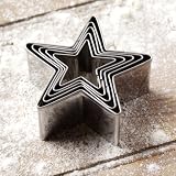 ProCook Stars Cookie Cutters Set of 5