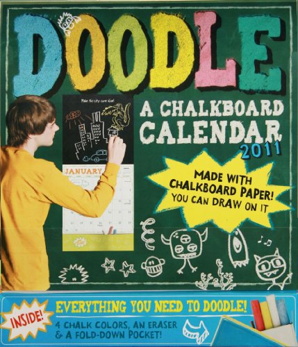 Doodle: A Chalkboard Calendar 2011