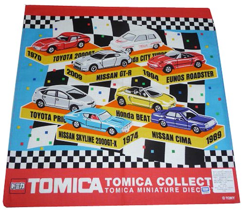 トミカ トミカコレクション TCF ハンカチ コレクション柄 乗用車柄タイプ