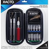 ELMERS X-Acto 13 Blades in Zippered Storage Case, Black (X5285)