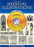 Medieval Illustrations CD-ROM and Book (Dover Electronic Clip Art)