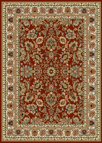 Traditional Area Rug, Home Dynamix Royalty 8'x11' Red