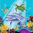 Creative Converting Ocean Party 16 Count 3-Ply Paper Lunch Napkins
