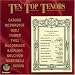 Top Lyrics-Ten Top Tenors
