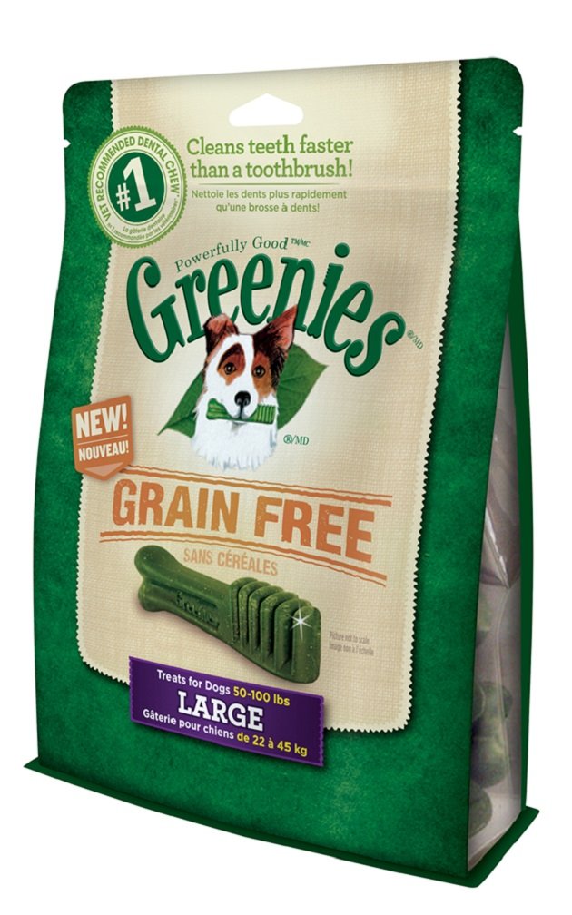 Amazon.com: GREENIES Grain Free Dental Chews Large Treats for Dogs ...