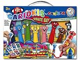 carioca cariokis fibre pen box 8 colours 6 scene to collect