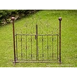 Pforte, Gartentor, Gartenpforte, Tor aus Metall, Metalldekoration