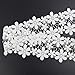 Yontree Floral Venise Lace Applique Sewing Trim Bridal Wedding Applique White 2 yards ¡­