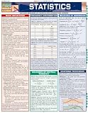 Statistics Laminate Reference Chart: Parameters, Variables, Intervals, Proportions (Quickstudy: Academic )