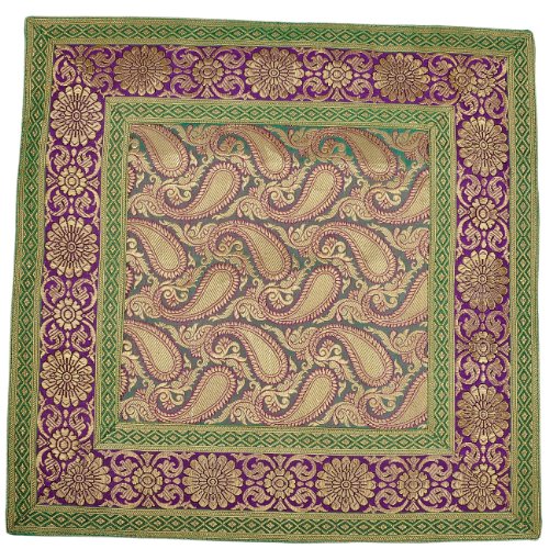 Pillow Covers in Silk Handmade Accessories 16 x 16 inches