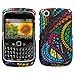 Jamaican Fabric (Sparkle) Phone Protector Cover for RIM BlackBerry 8520 (Curve), RIM BlackBerry 8530 (Curve), RIM BlackBerry 9300 (Curve 3G), RIM BlackBerry 9330 (Curve 3G) thumb