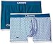 Lacoste Men's Colours 2-Pack Geo Trunk