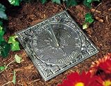Weathered Bronze Sunny Hours Sundial
