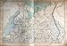 1872 Map Russia Europe Moscow Kazan Simbirsk Kostroma